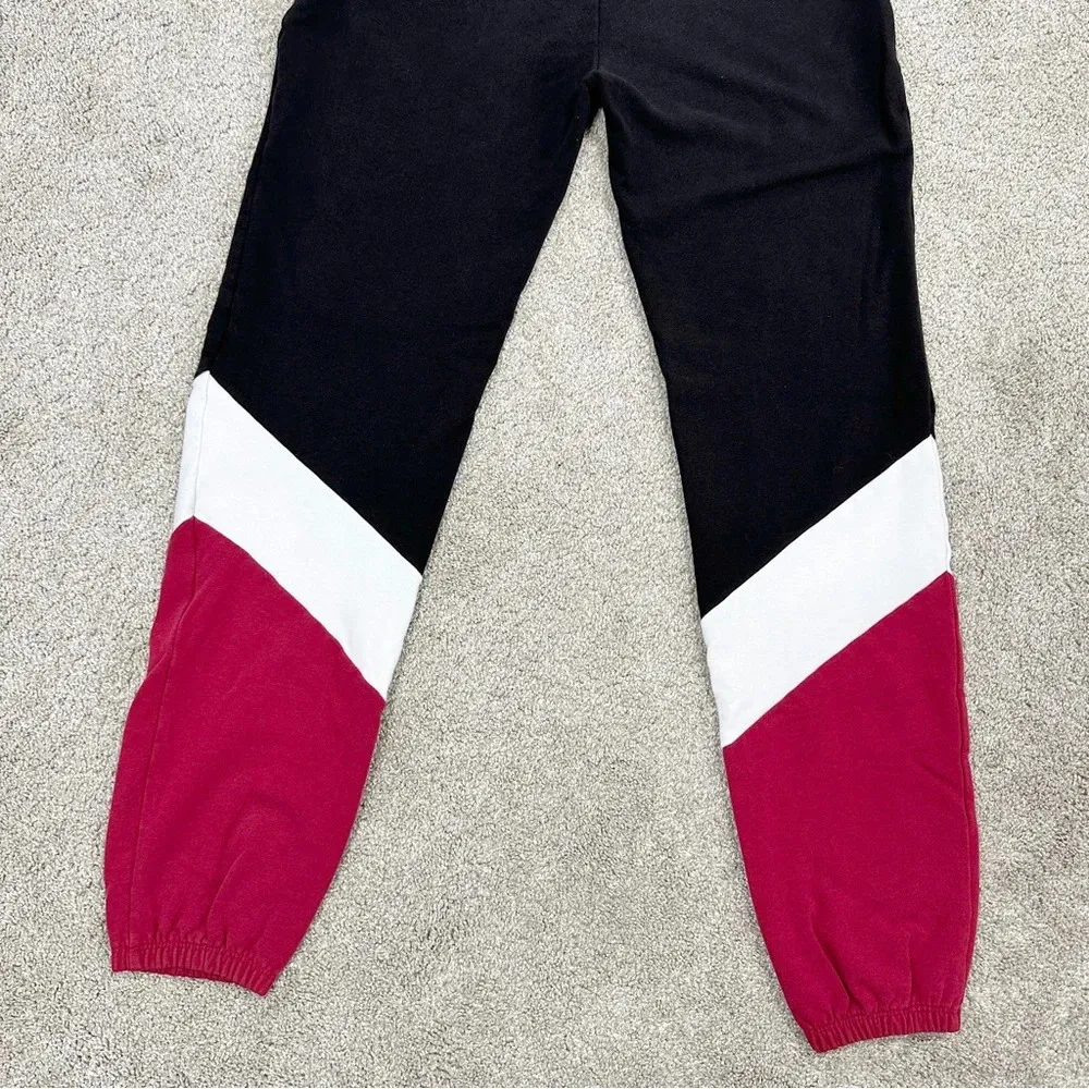 Good American Colorblock Sweatpants Jogger Size 0 - Image 9