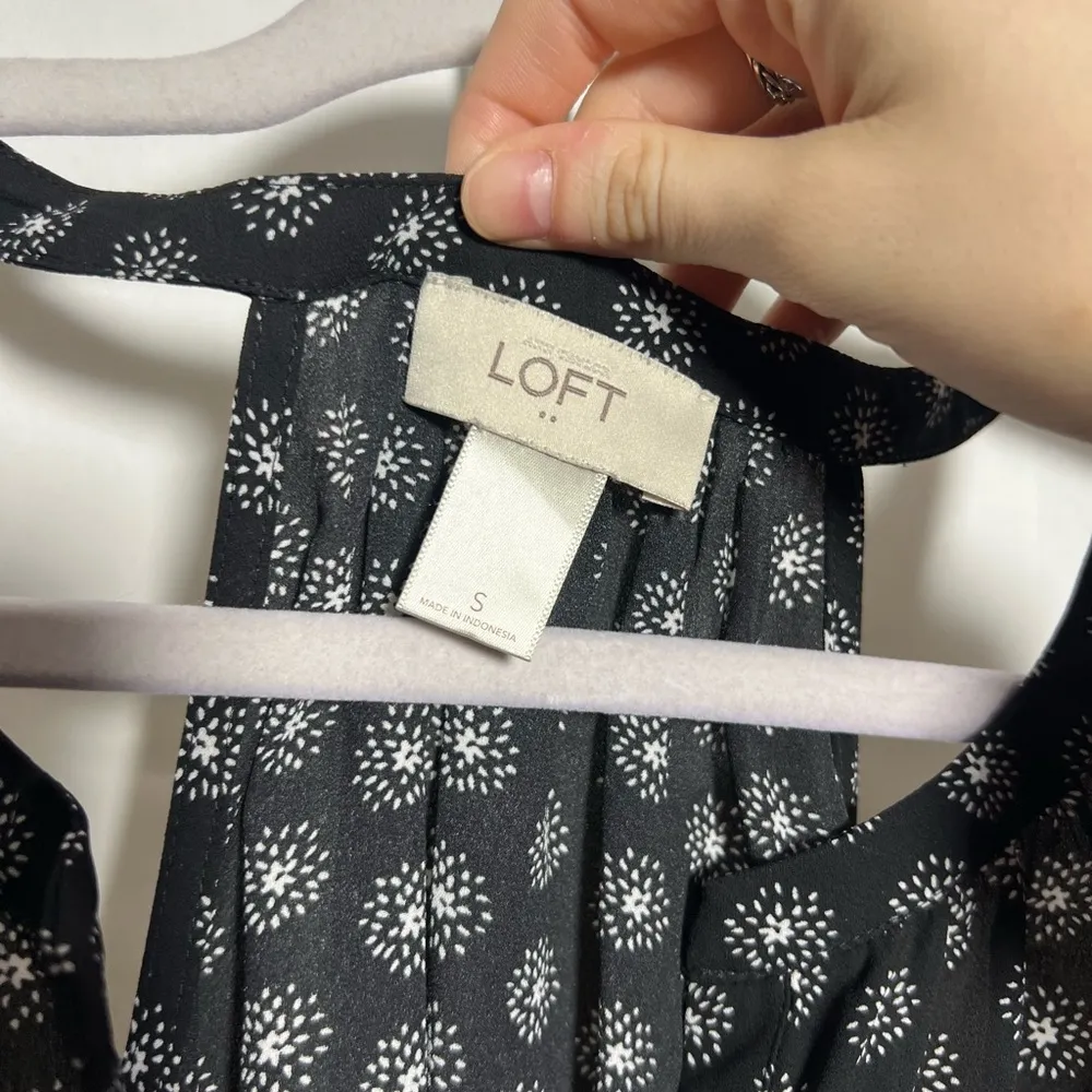 Loft Women’s Racerback Tank Top Star Burst Pattern - Image 4