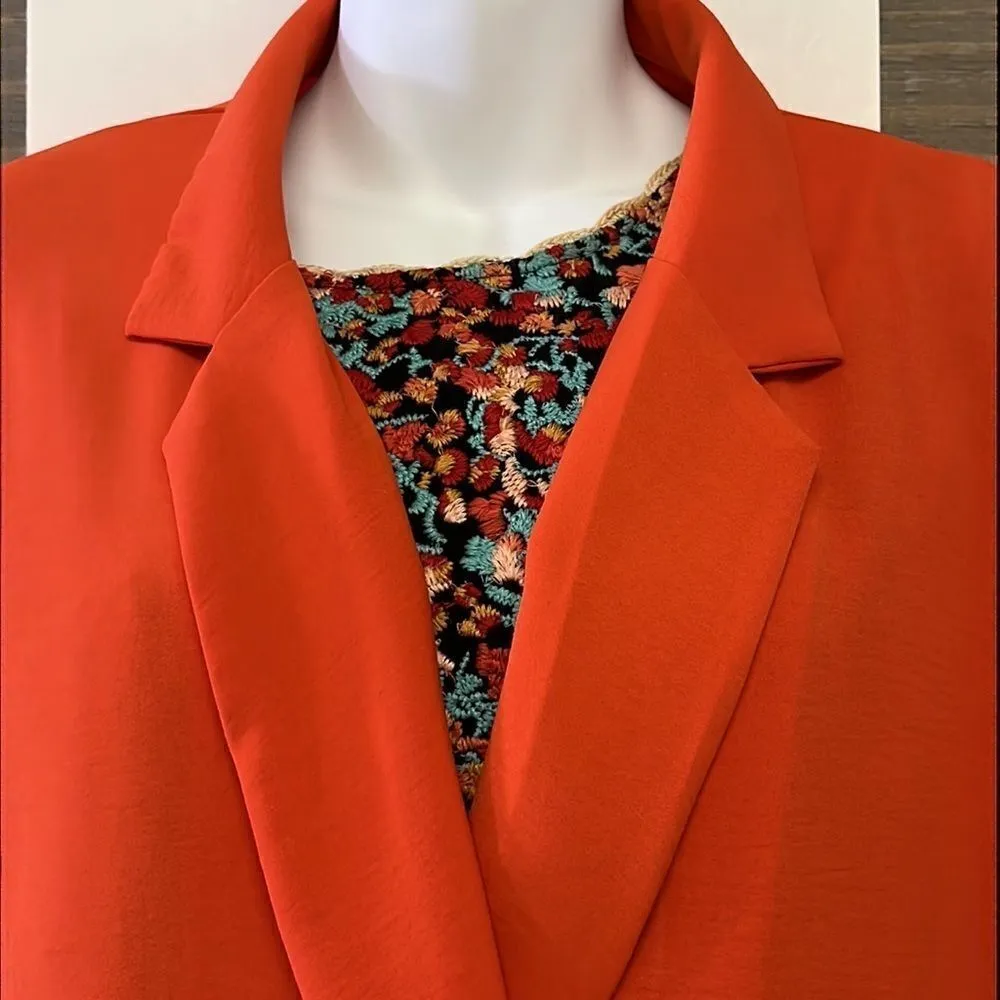 Sugar + Lips Orange Blazer - Image 5