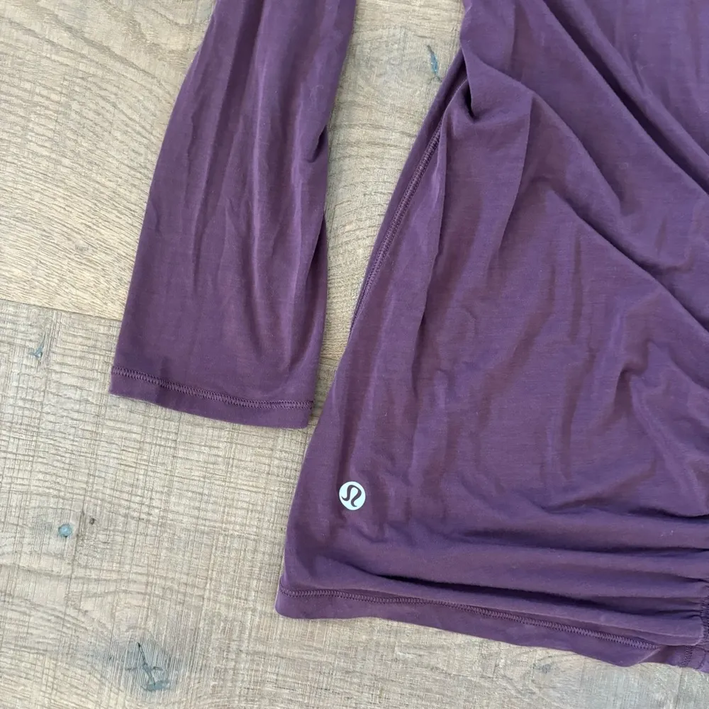 lululemon deep stretch cinch back cutout long sleeve - Image 4