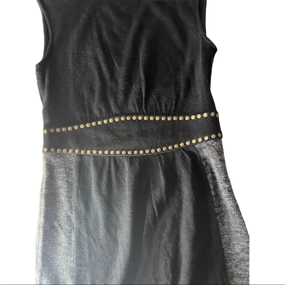 Grey Studded Dress b Size M - Image 2