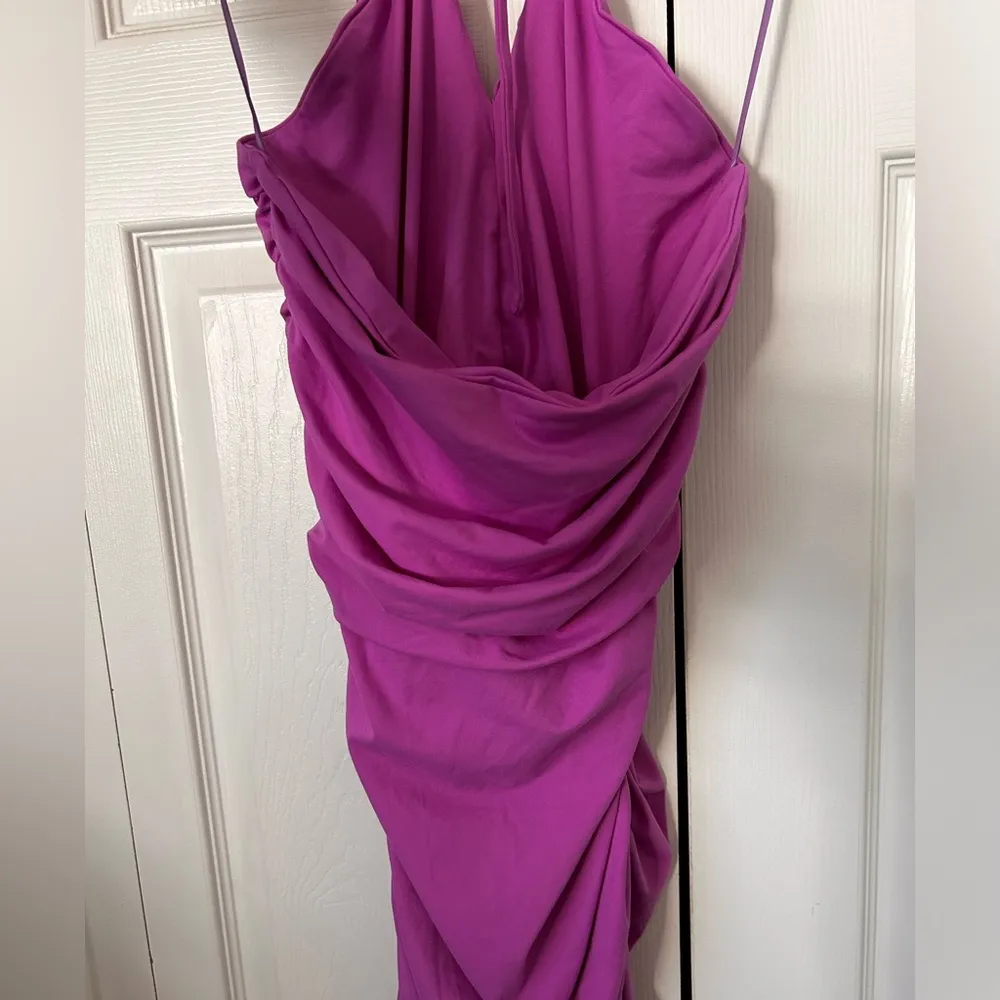 Susana Monaco V Wire Halter Dress - Image 3