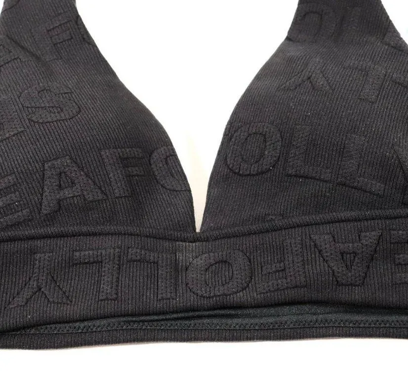 Seafolly NWT  X Revolve Your Type V Neck Bikini Top - Image 5