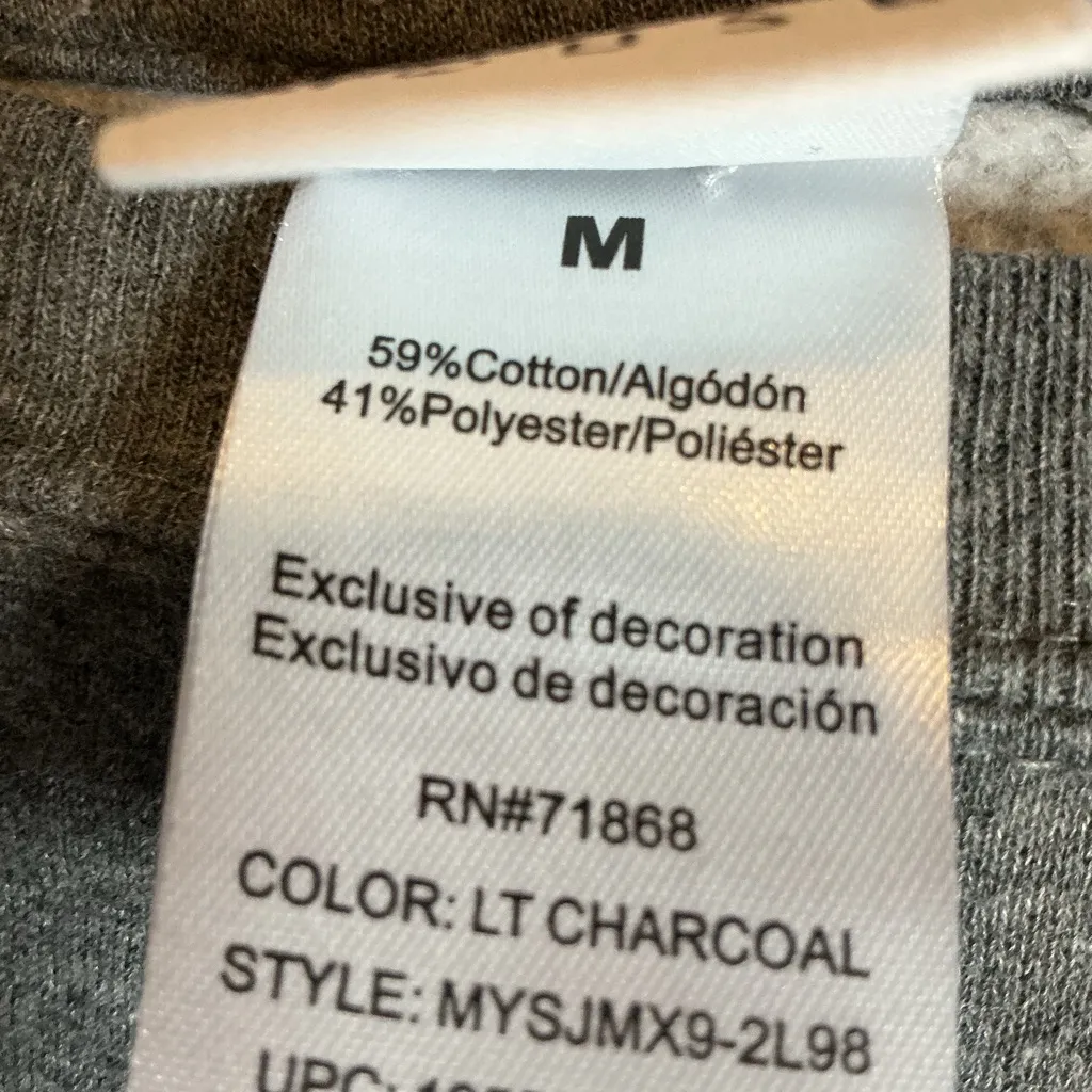 Disney Gray Crewneck Sweater with Mickey Mouse - Image 3