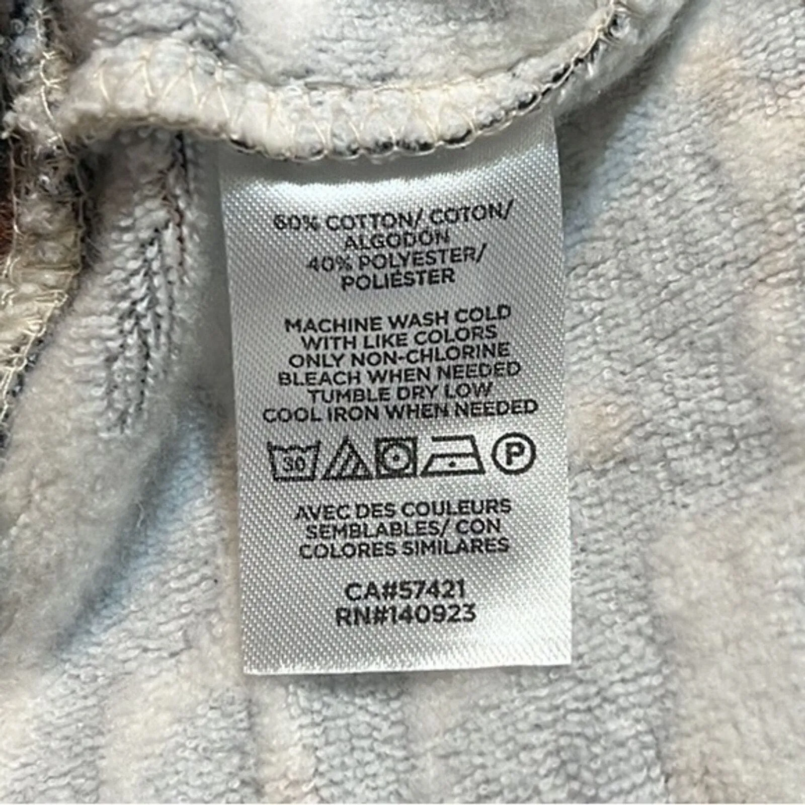 Lou & Grey Sweatshirt Women XXSP Fluffy‎ Fleece Hoodie Brown Tan Peyote Cheetah - Image 7