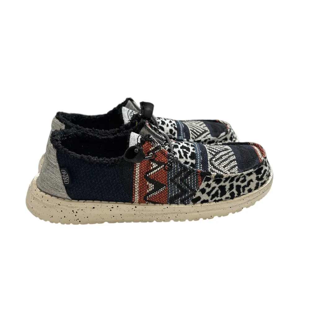 Hey Dude Wendy Patchwork Women's Sneakers - animal prints,Size 6 - Image 3
