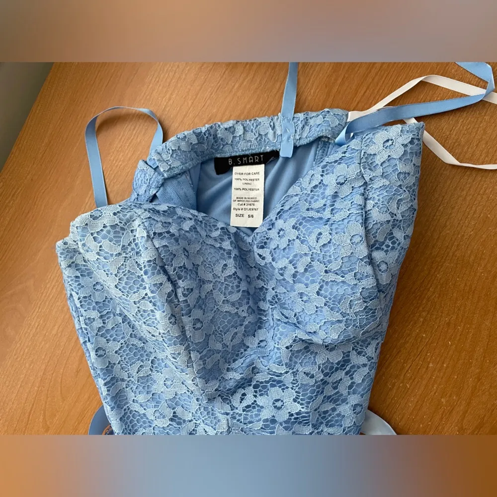 B. Smart Blue Ombre Dress - Image 3