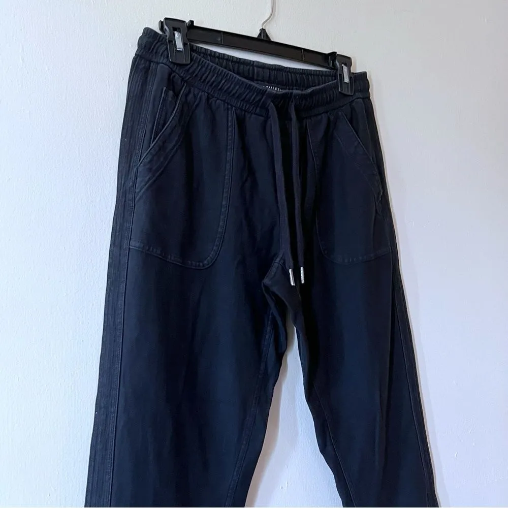 Athleta Farallon Jogger Pants Black Elastic Waist Drawstring Size 4 - Image 5