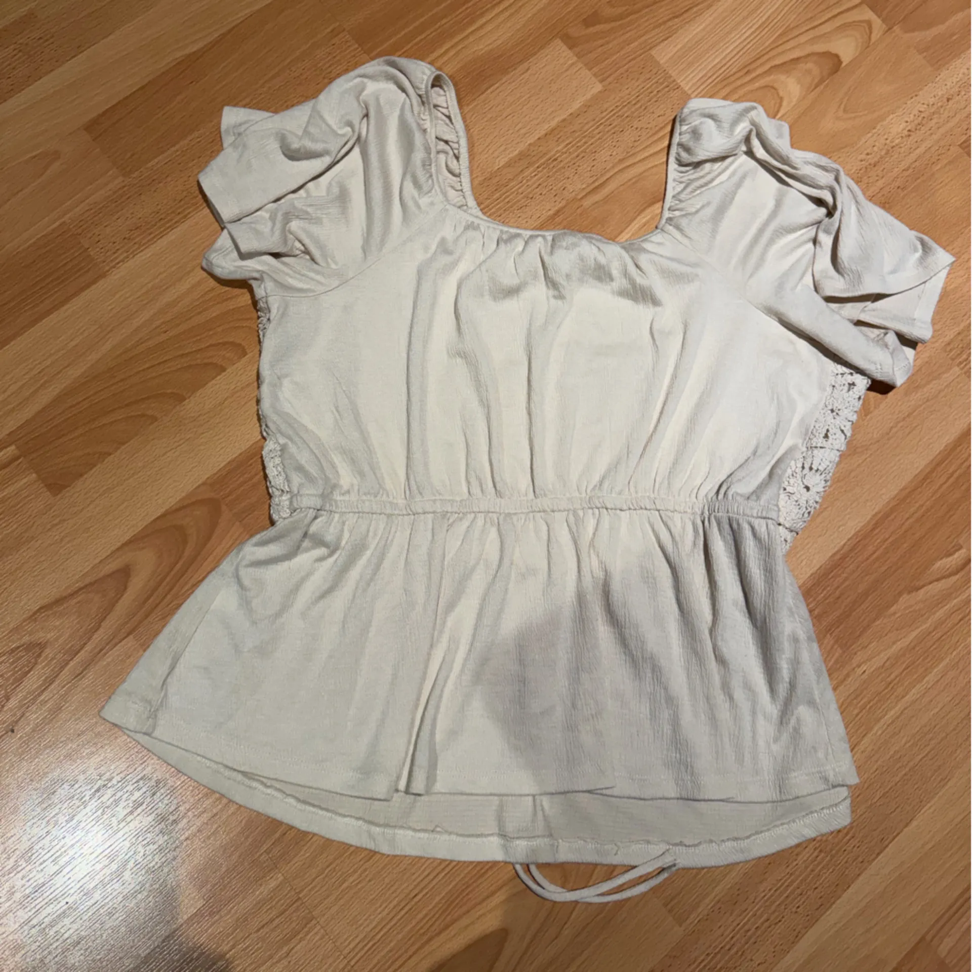 Maurices Cream Lace Blouse - Image 3