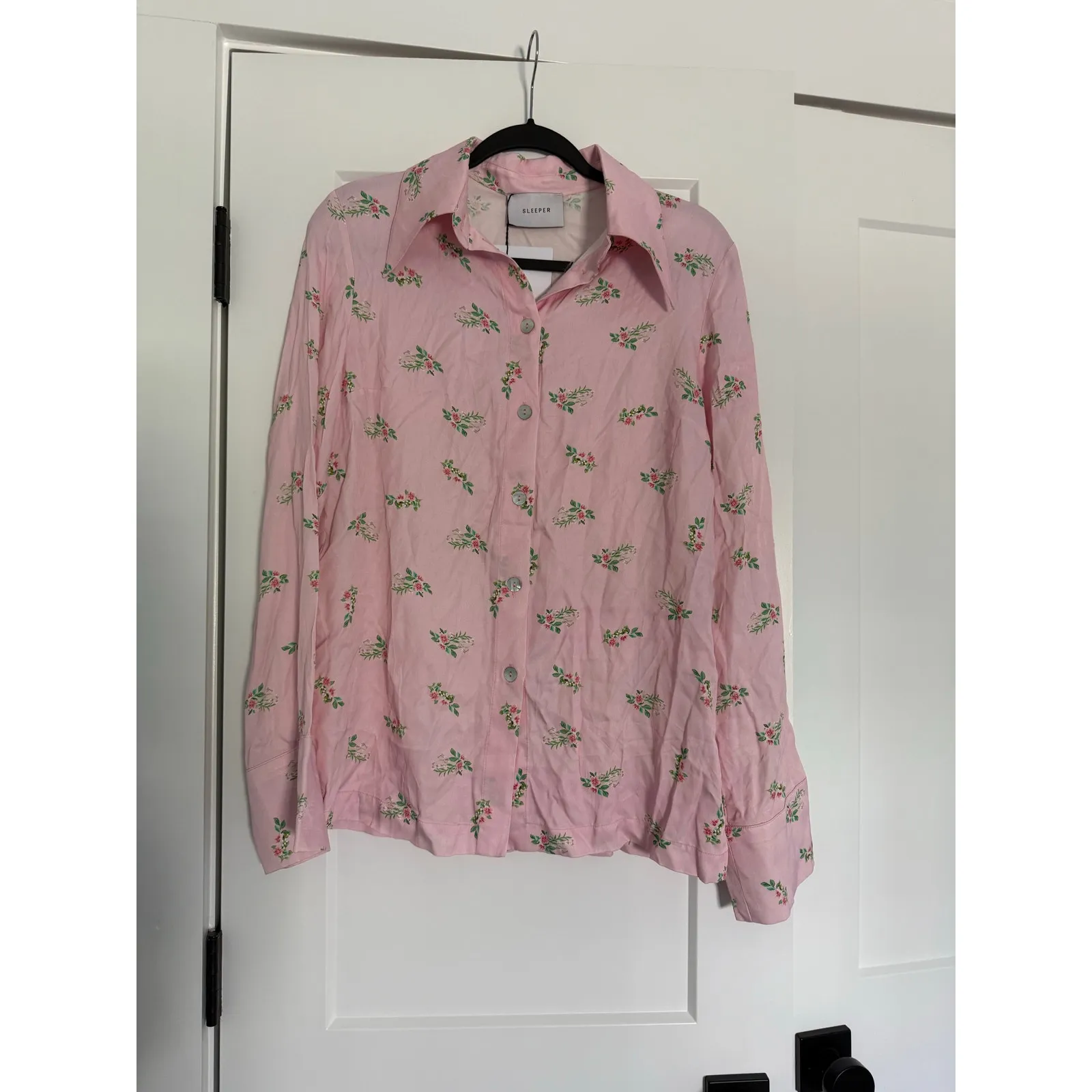 $265 New Sleeper Pink Blossom Top - Small - Image 2