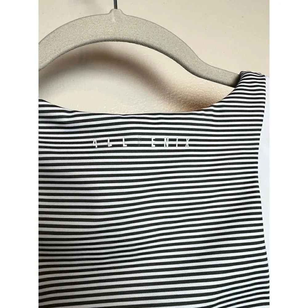 All Fenix Kora Olive Stone Striped Bra Sz. M Green Size M - Image 5