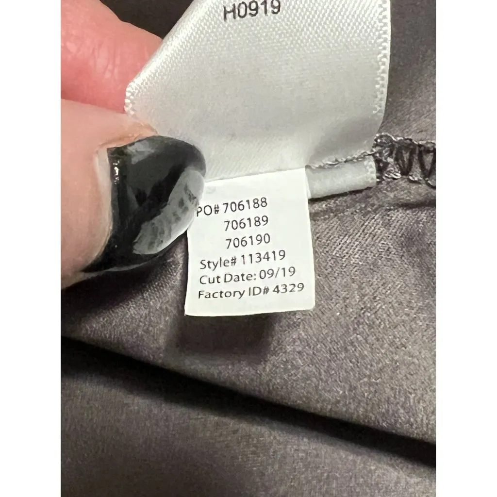 Maurices Womens Cinched Waist‎ Open Front Anorak Jacket Measured Purple Roll Tab - Image 9