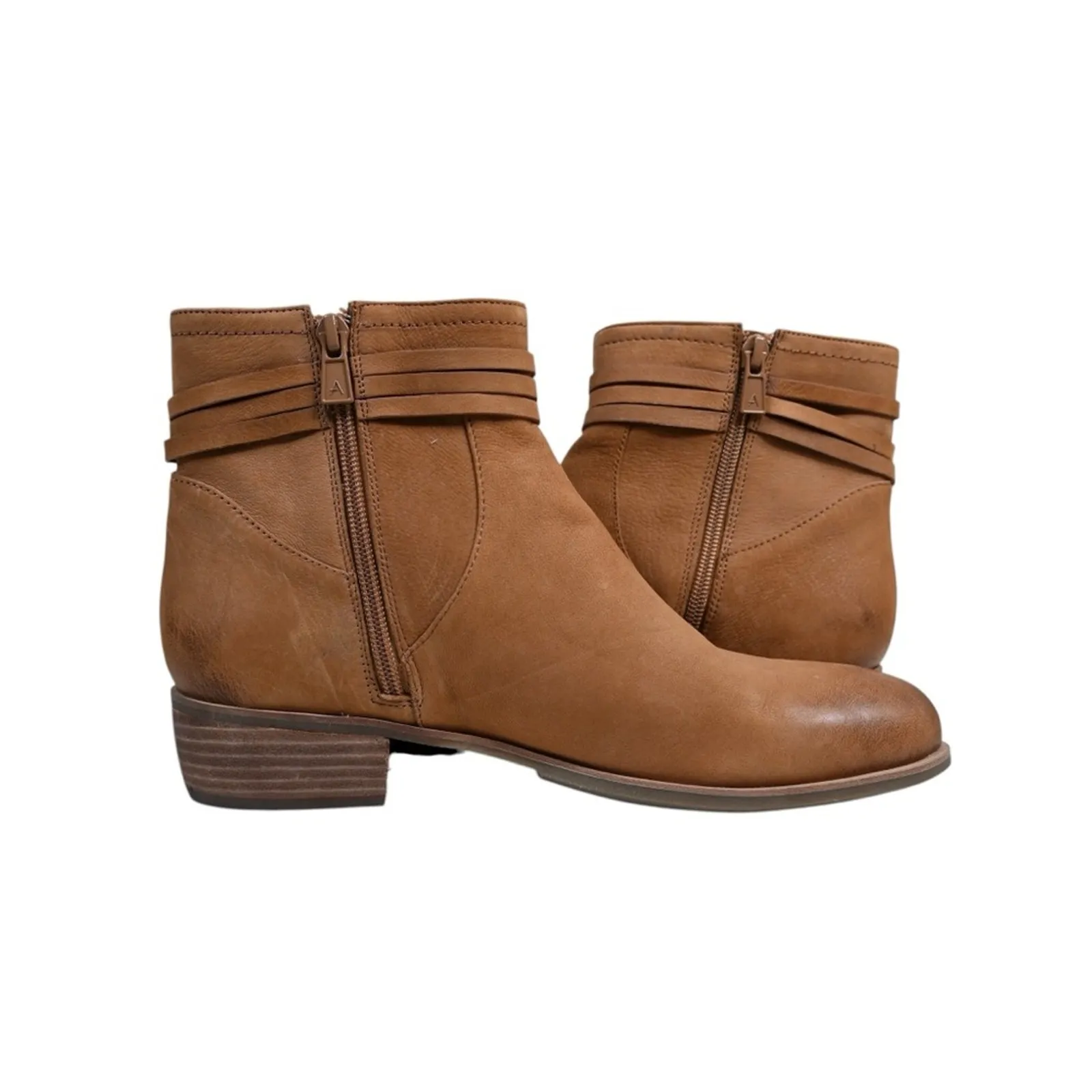 Aerosoles Womens 9M West River Leather Bootie - Image 5