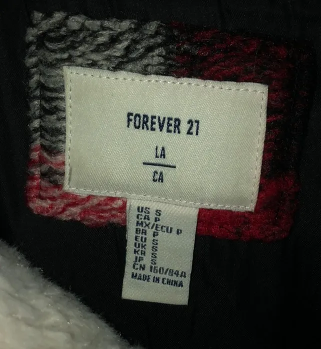 Plaid Half Zip Jacket Multiple - Image 6