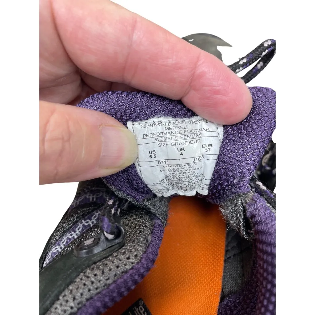 Merrell Continuum Vibram womans purple gray Hiking sneakers Sz 6.5 SKU 9721 - Image 8