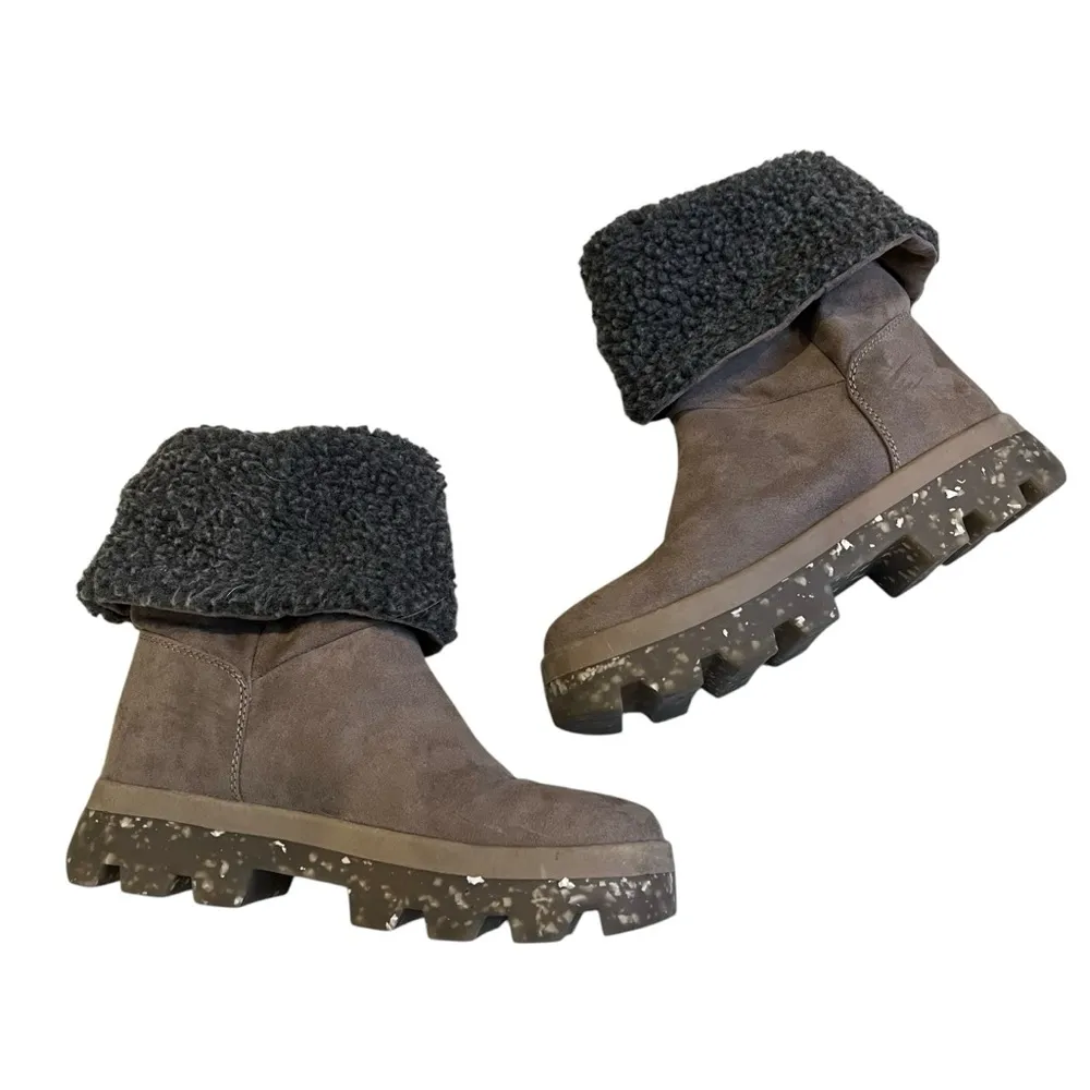 Cool Planet By Steve Madden Restt Faux Shearling Bootie - Image 3