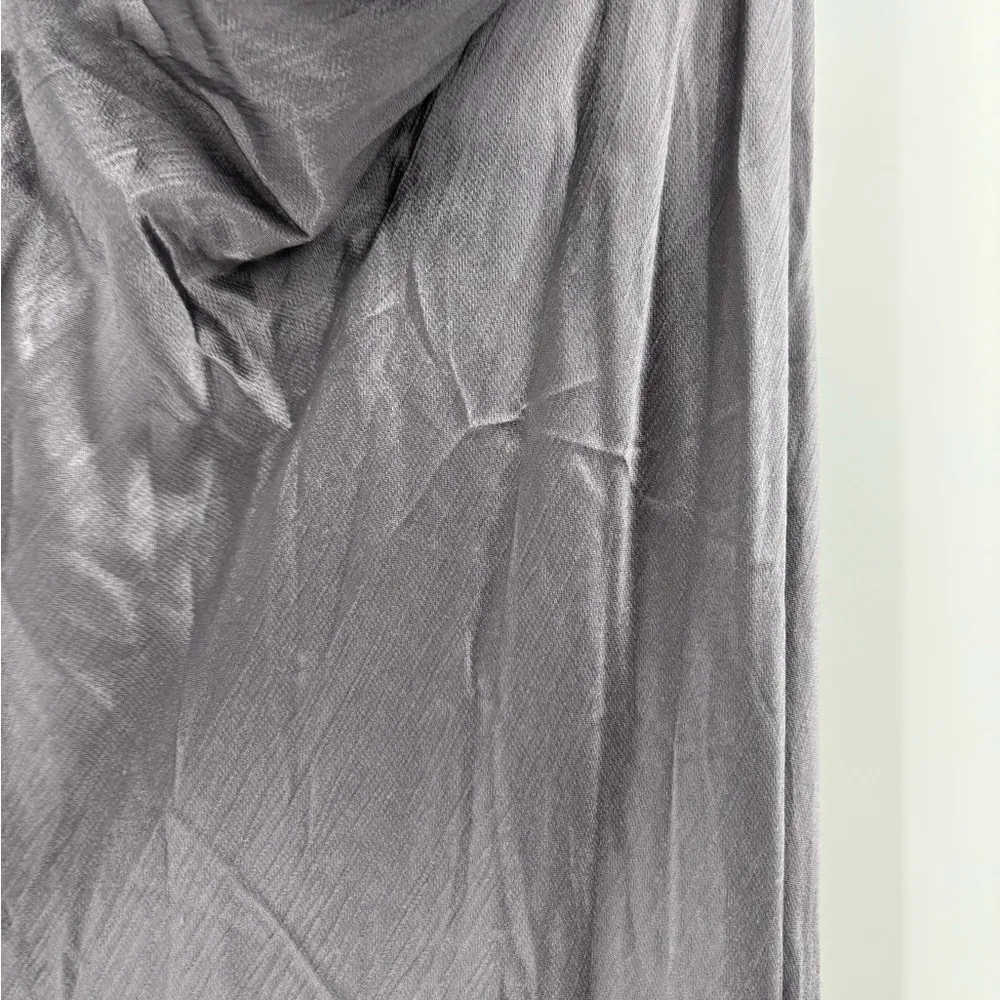 Bec + Bridge preppy Malia Cowl Neck ash satin Maxi gown Dress in Lilac size 12 - Image 4