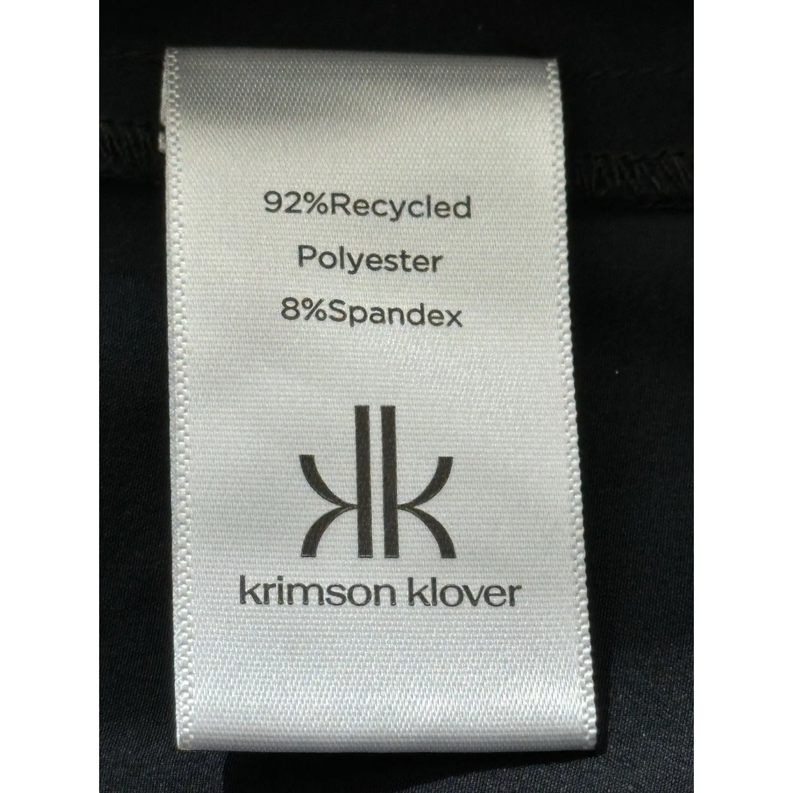 Krimson Klover Jetset Midi Handkerchief Hem Dress Black S - Image 5