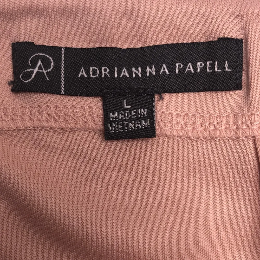 Warm Blush Lace Pencil Skirt - Size Large - Image 7