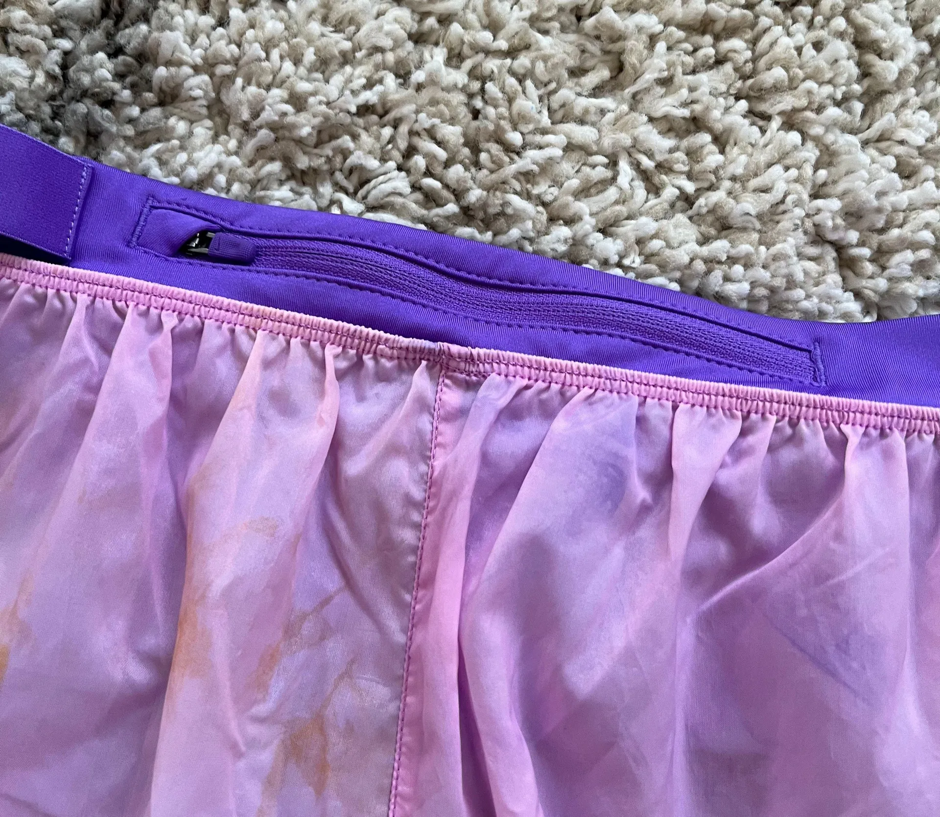 NWT  Mid-Rise 3" Brief-Lined Trail Running Shorts - Image 8