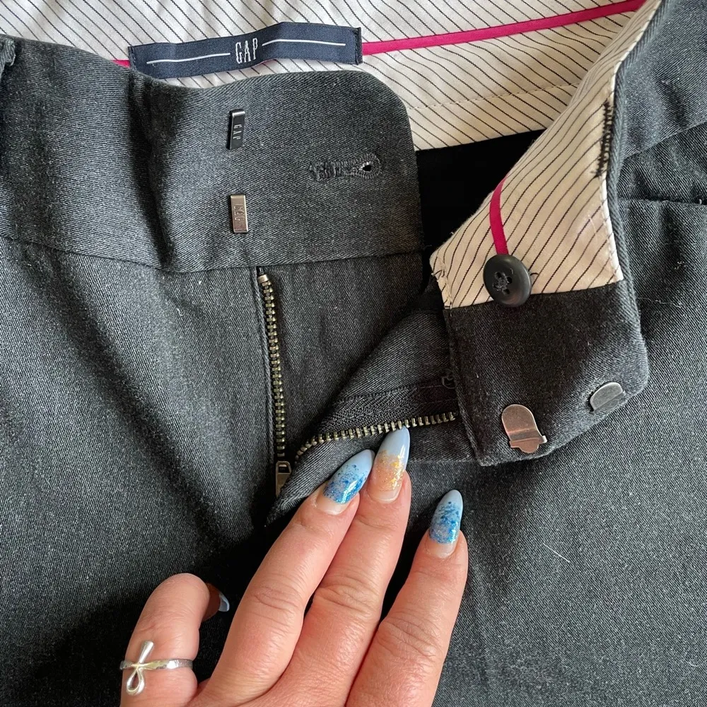 Gap  Dress Pants Gray 10 - Image 3