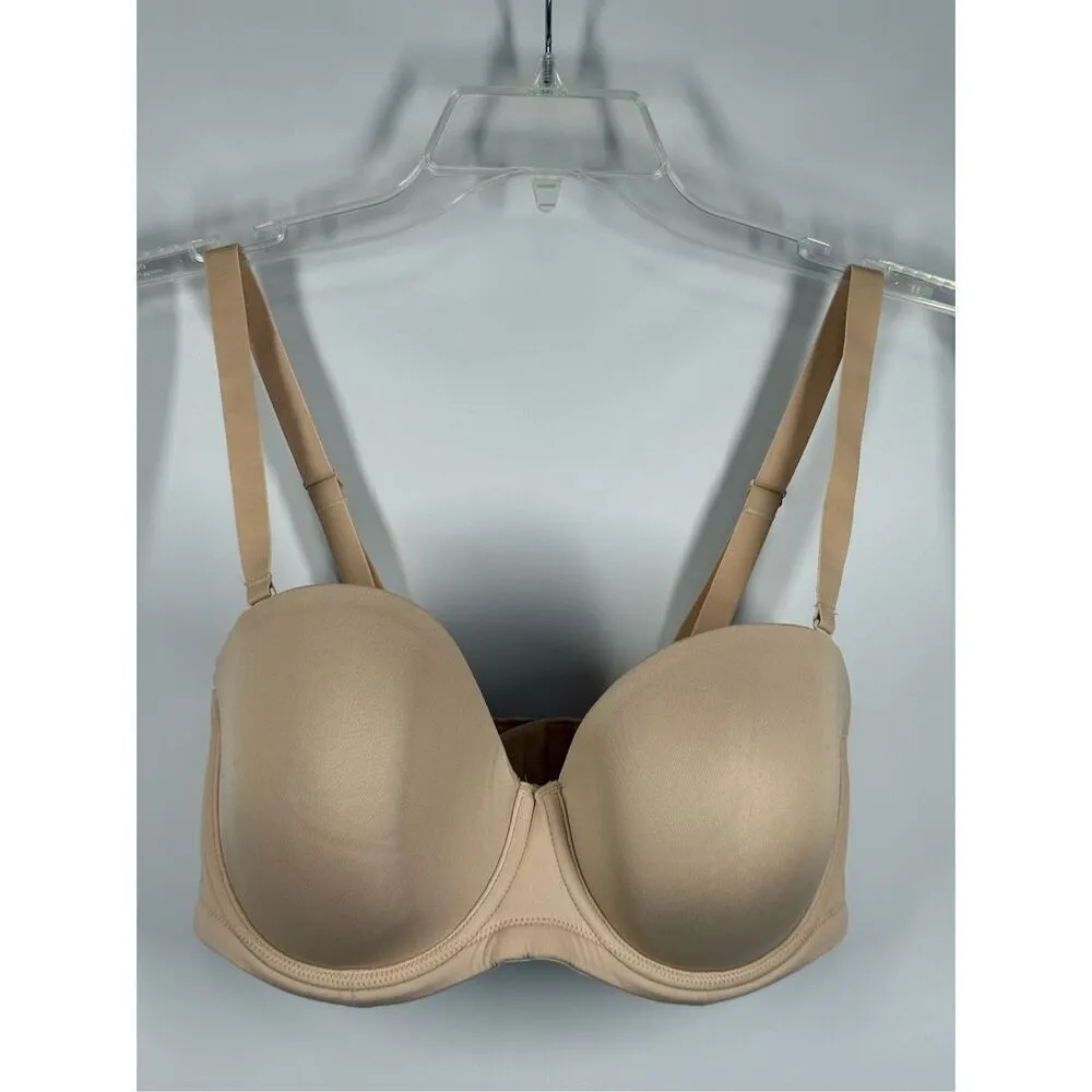B44 - Wacoal Size 34DDD 854119 Red Carpet Strapless/add straps Underwire Bra - Image 4