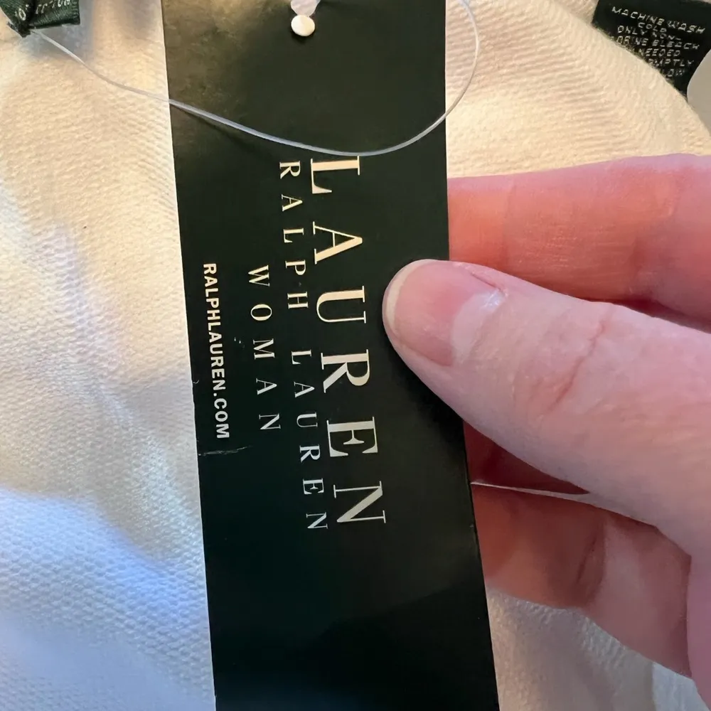 Lauren Ralph Lauren White Sweatpants Lounge Pants Vintage Acapulco NWT 1X - Image 6