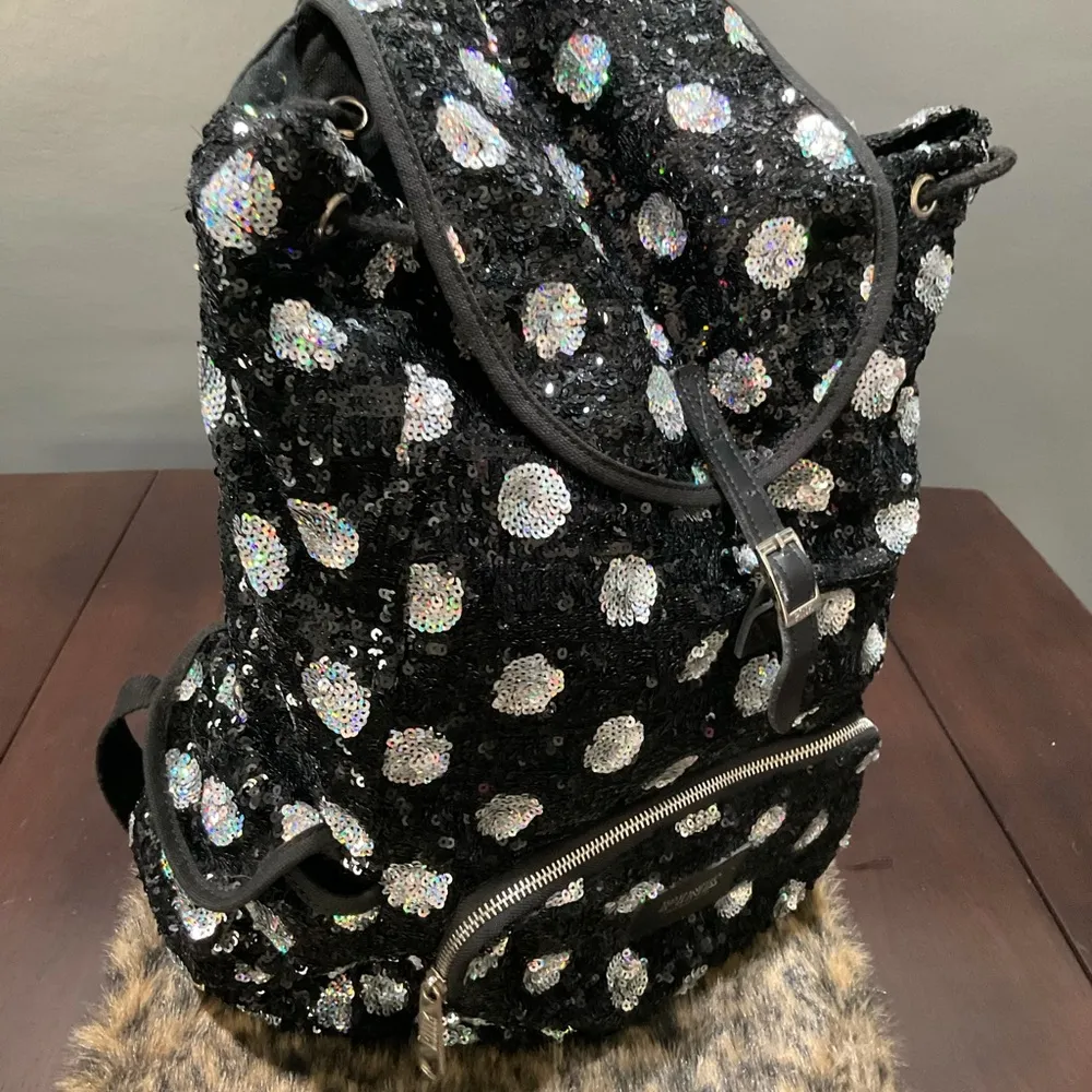 PINK BY VS SEQUINS POLKA DOT BACKPACK - Image 3