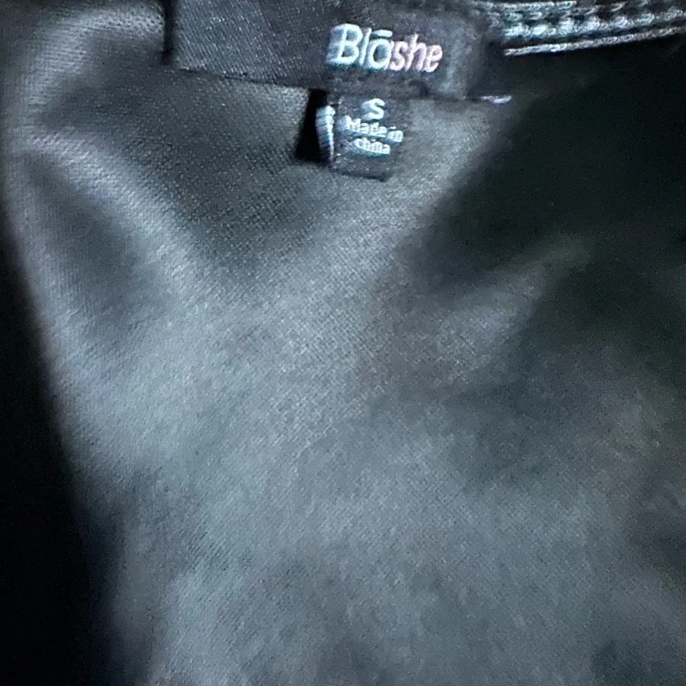 Blashe Womens Size Small Black Leather Mini Dress - Image 11