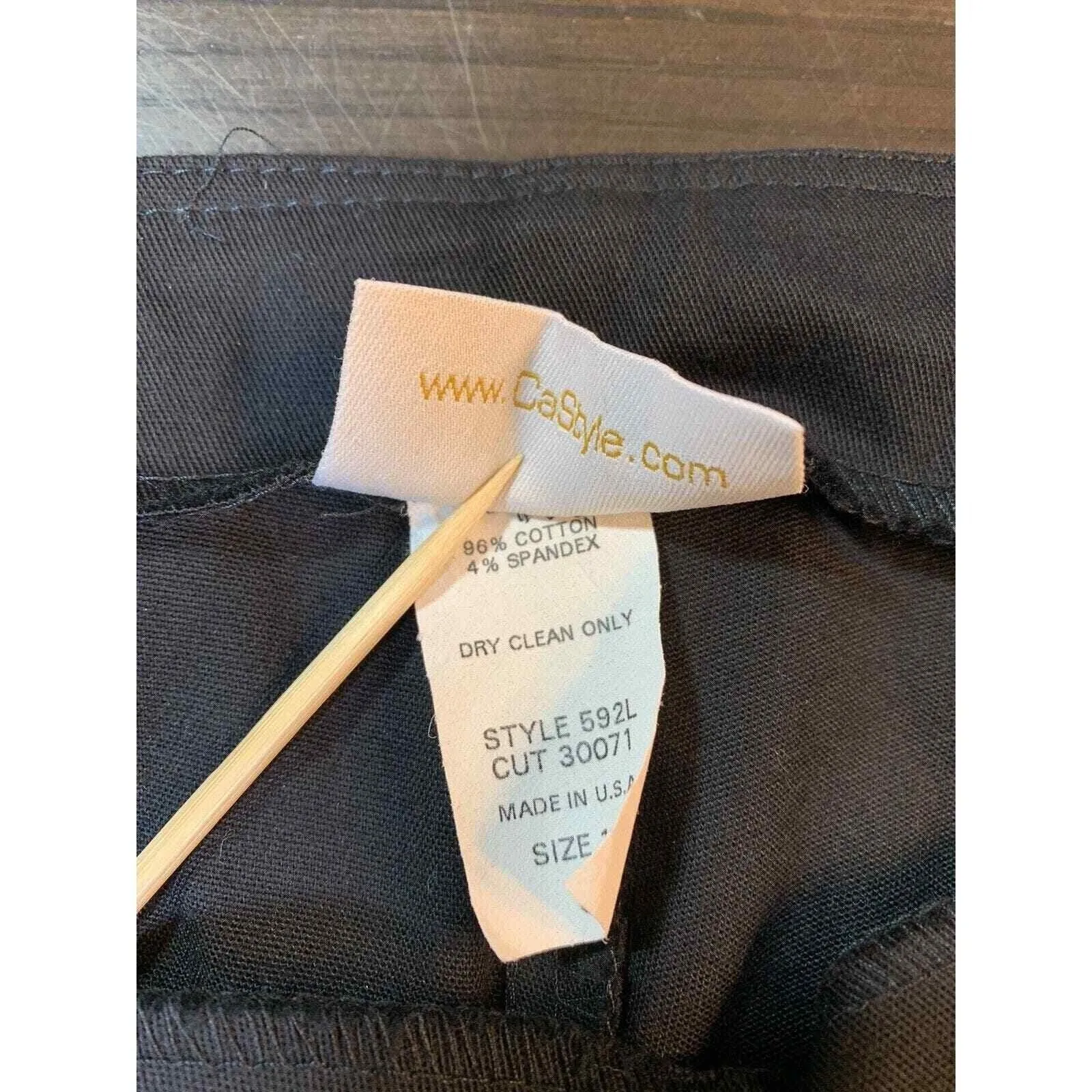 California Style Pants Womens Medium Black Boho‎ Embellished Beaded Ribbon Artsy - Image 4