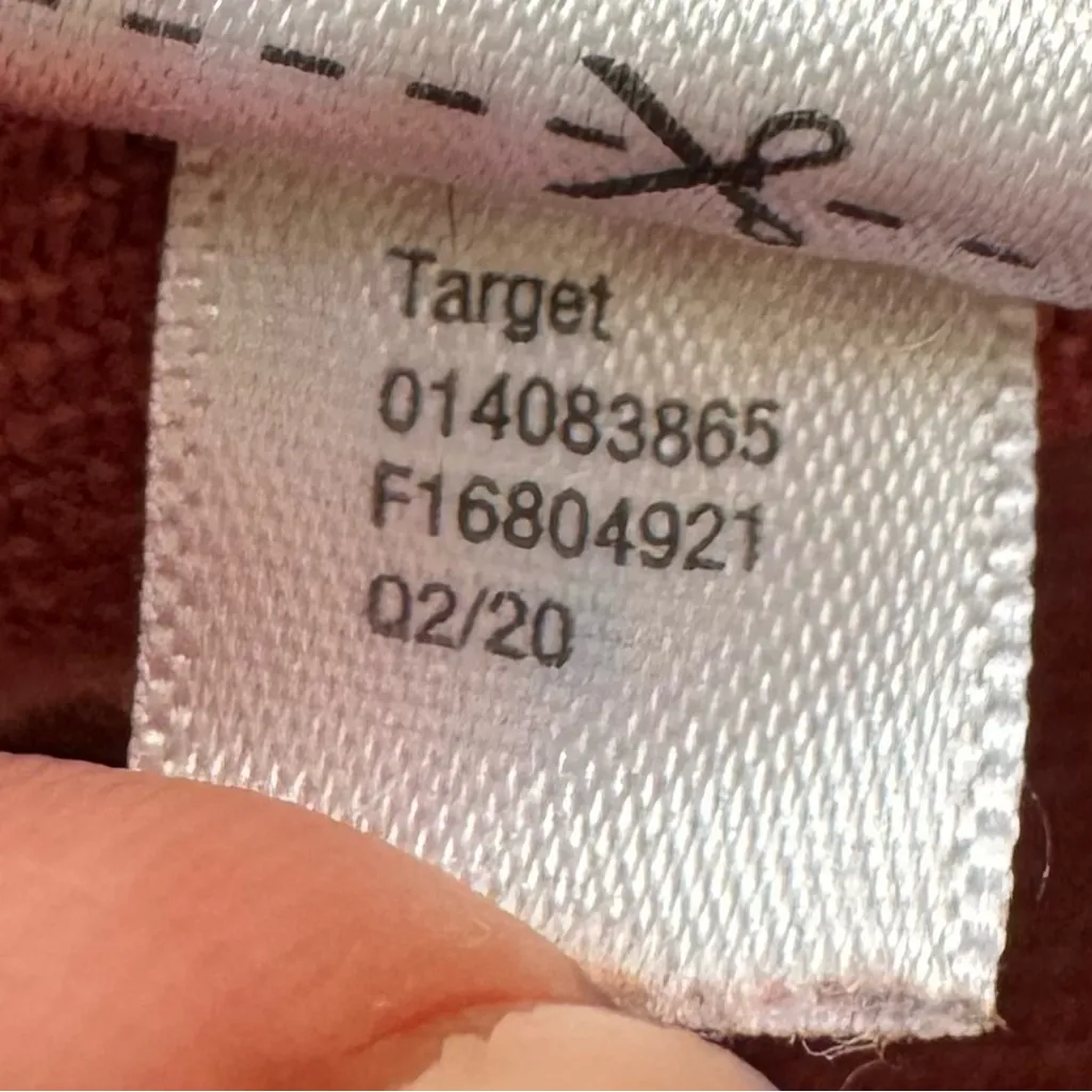 Universal Thread rust brown high waisted wide leg Cropped jeans, size 0/25” - Image 6