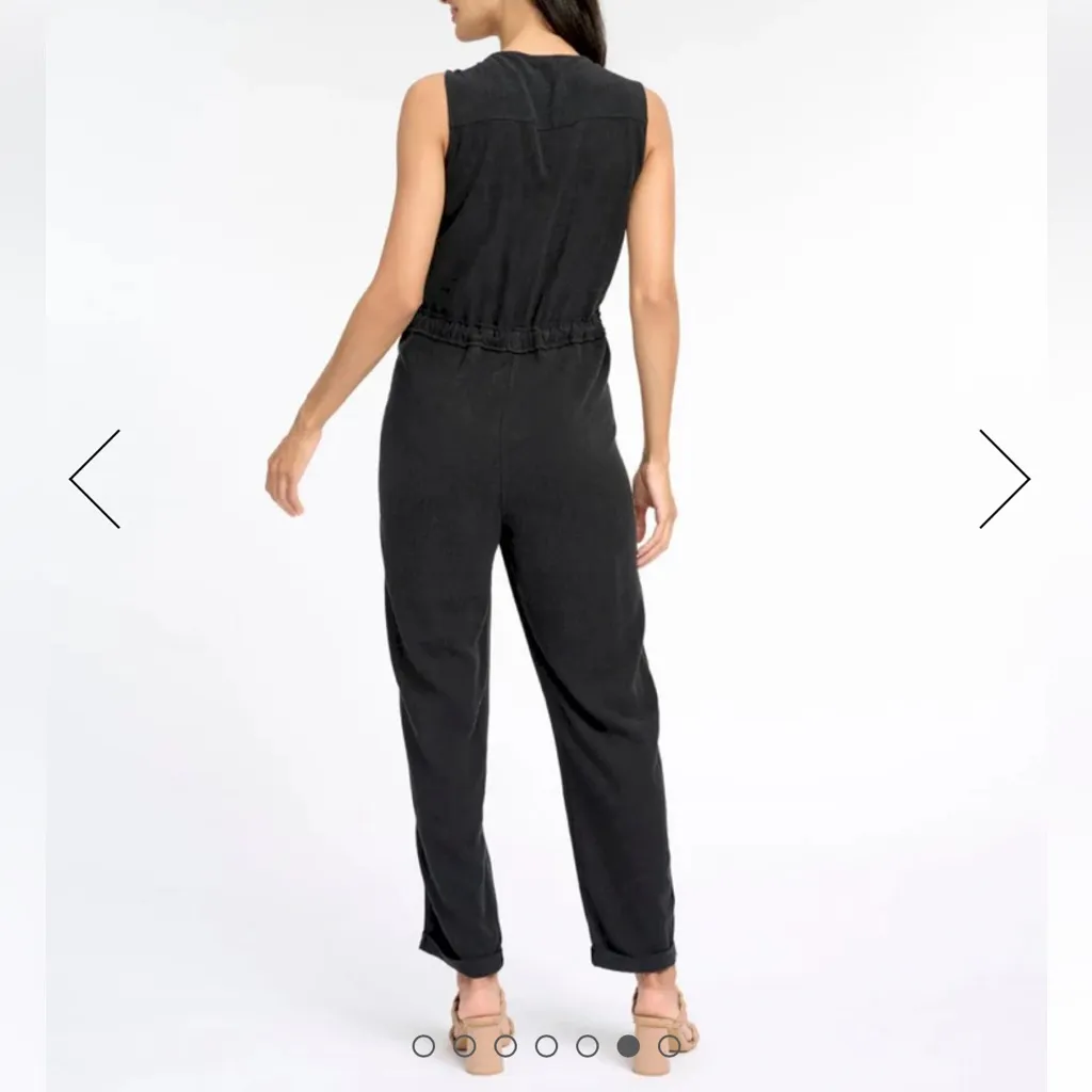 NWT Splendid Jordan Linen/Blend Jumpsuit Women’s Size Small - Image 2