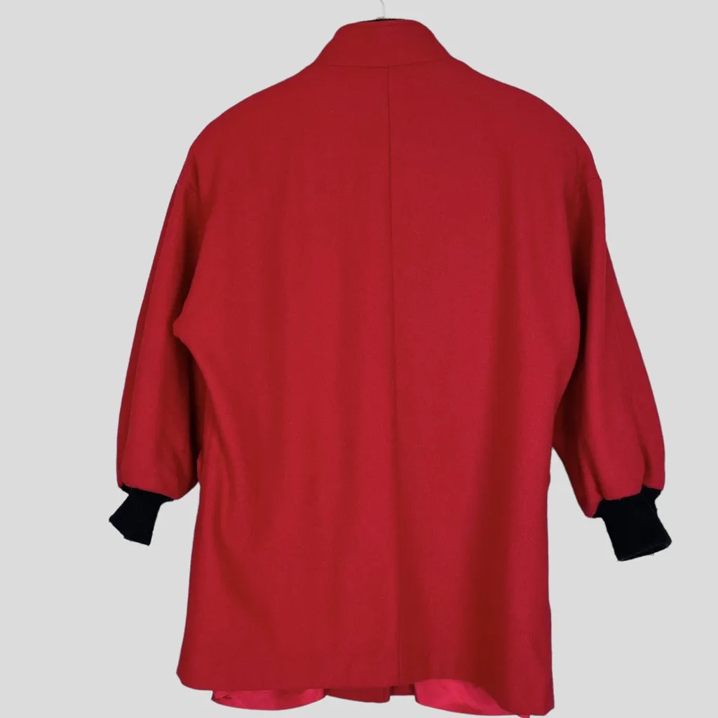 Vintage Coat Women's‎ Wool Nylon Stand - Image 4