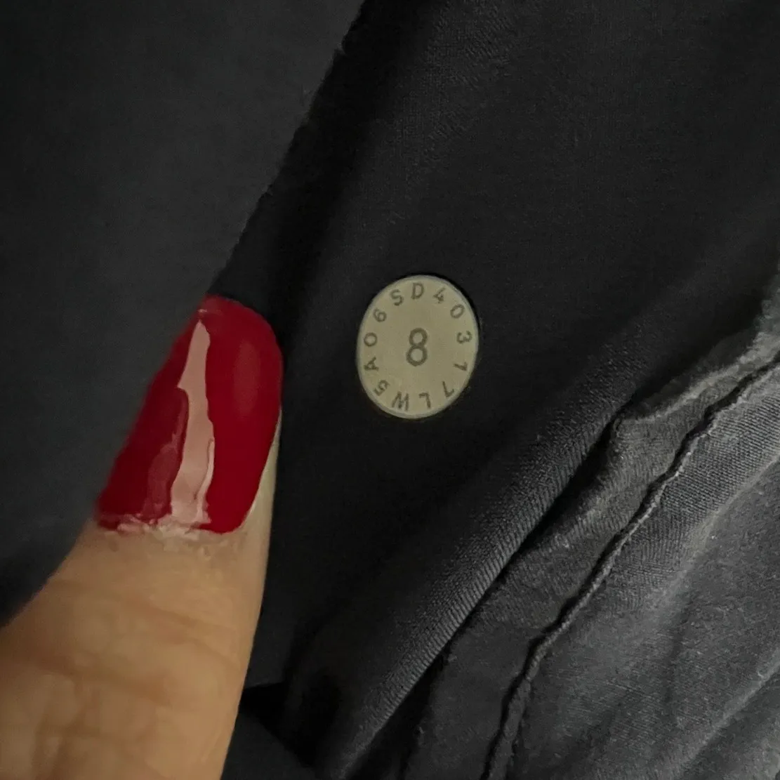 Lululemon Get There Pant (25") - Navy - Size 8 *Discoloration‎ - Image 4