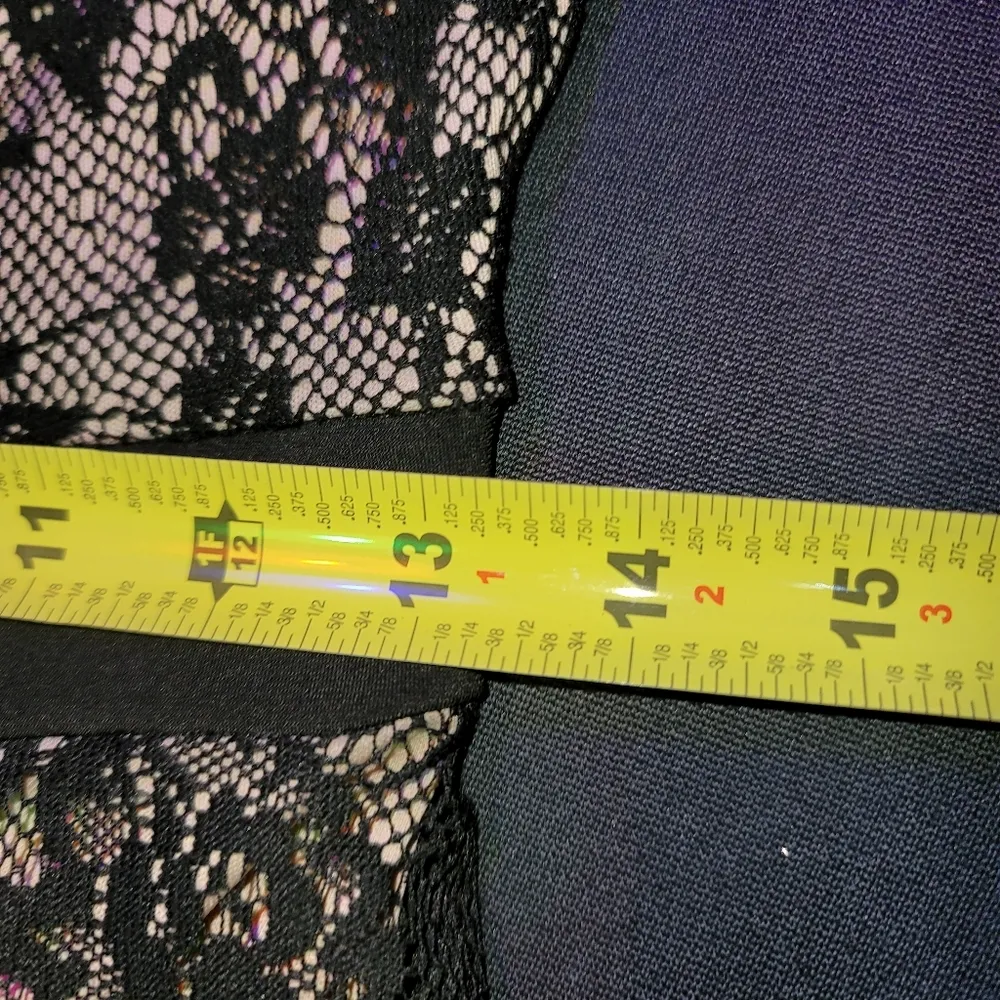 Candalite Women's Black 100% Polyester Sleeveless Scoop Neck Knee Length Dress S - Image 14