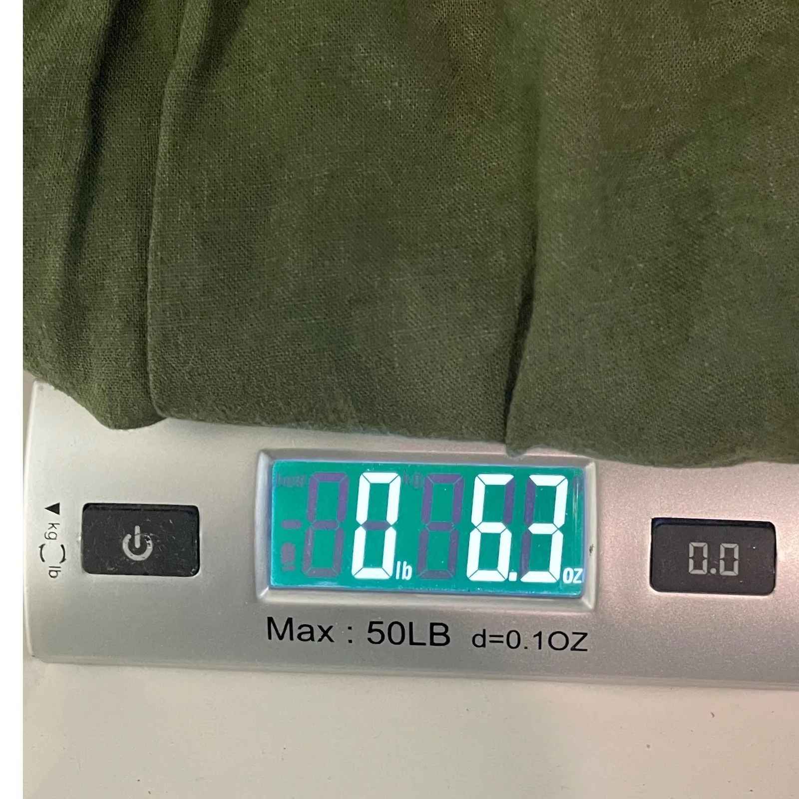 GAP Olive Green Linen Blend Pull On Shorts Womens XS Elastic Waist Pockets - Image 4