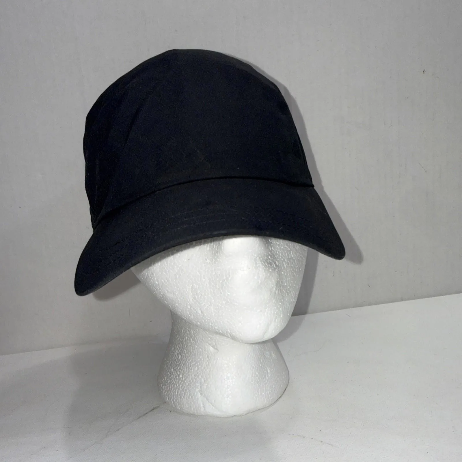 Athleta Athletic Minimalist Cap Strap Back Black Ventilated Running Athletic Hat - Image 6