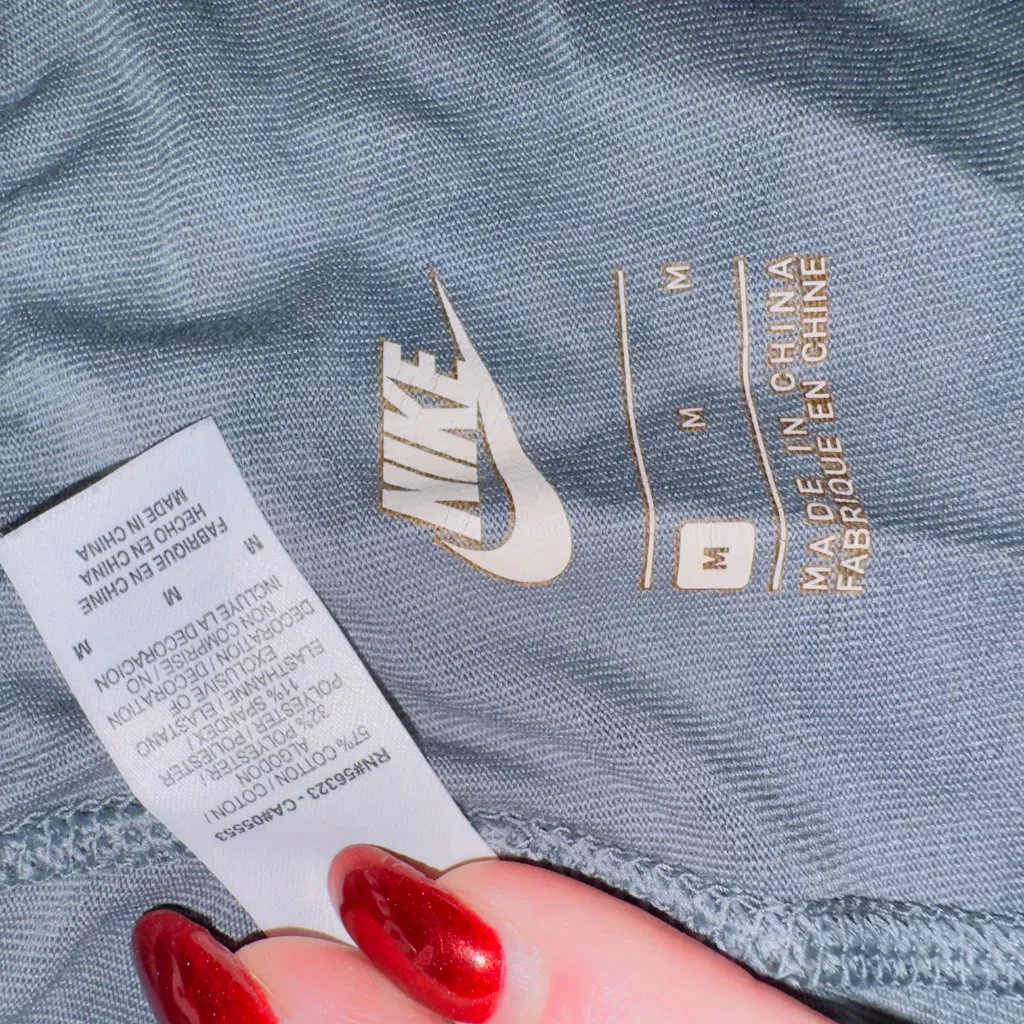 Nike Leggings Women’s Camo Print Gray Black High Rise Athletic Training Pants - Image 6