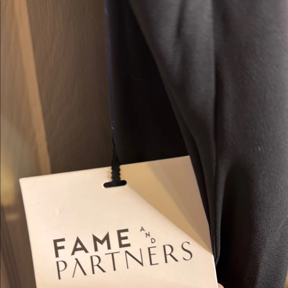 Fame and Partners Blue Slip Maxi Dress for Night Out - Image 2