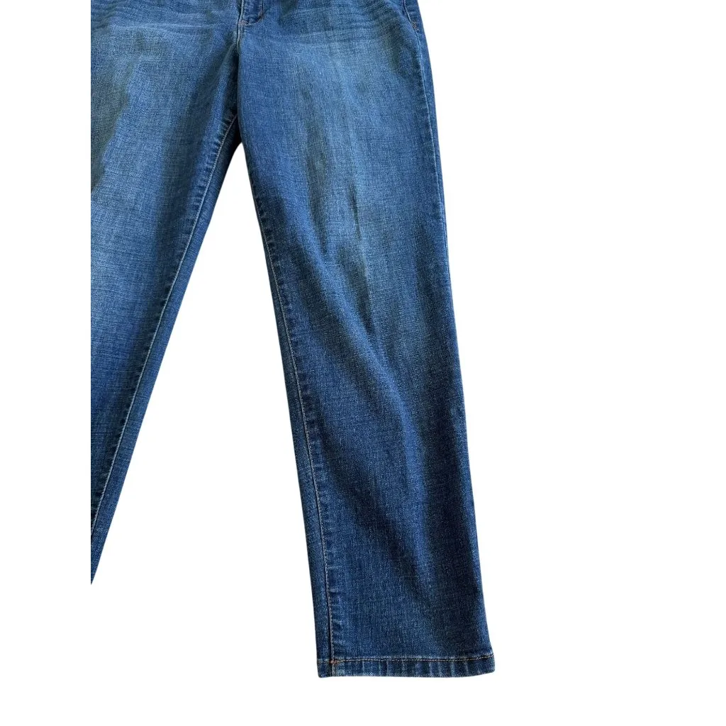 INC Macys Medium Wash Boyfriend Jeans Size US 16 - Image 6