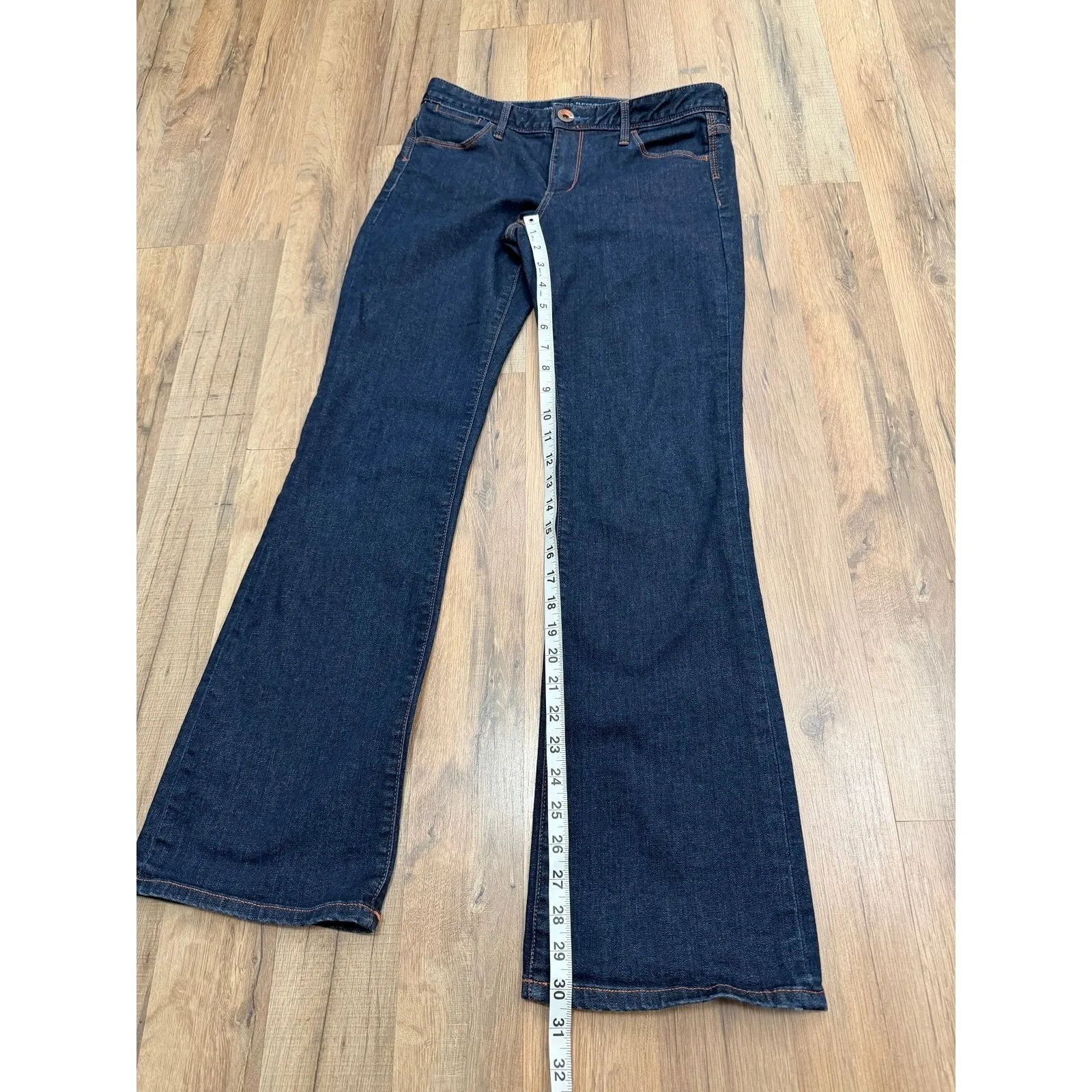 Banana Republic Bootcut Jeans 27P Dark Wash Stretch Petite - Image 6