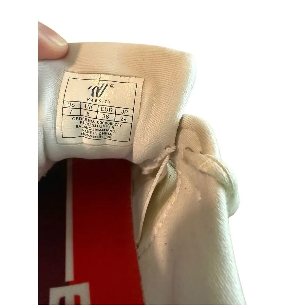 Varsity Edge Cheer Shoes Sz 7 in White - Image 11