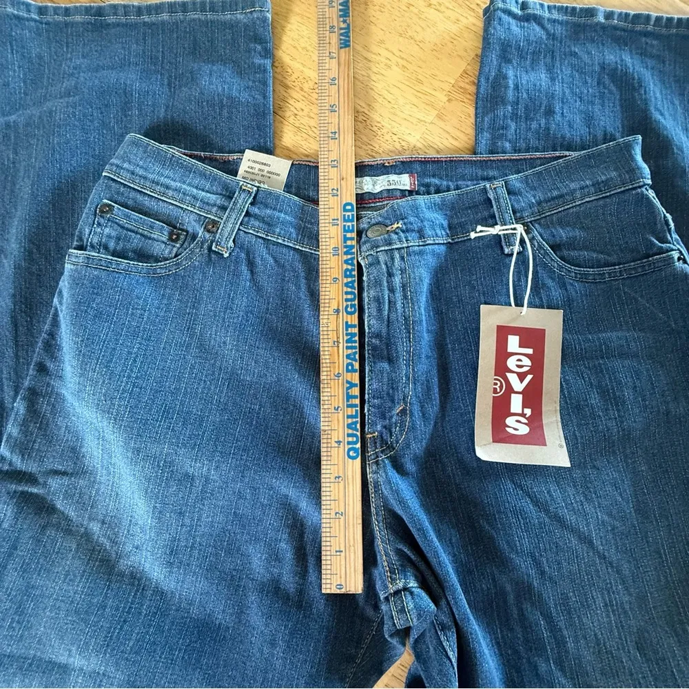NWT Levi's Relaxed Boot Cut 550 16 Short Misses Indigo Jeans classic‎ rise - Image 9