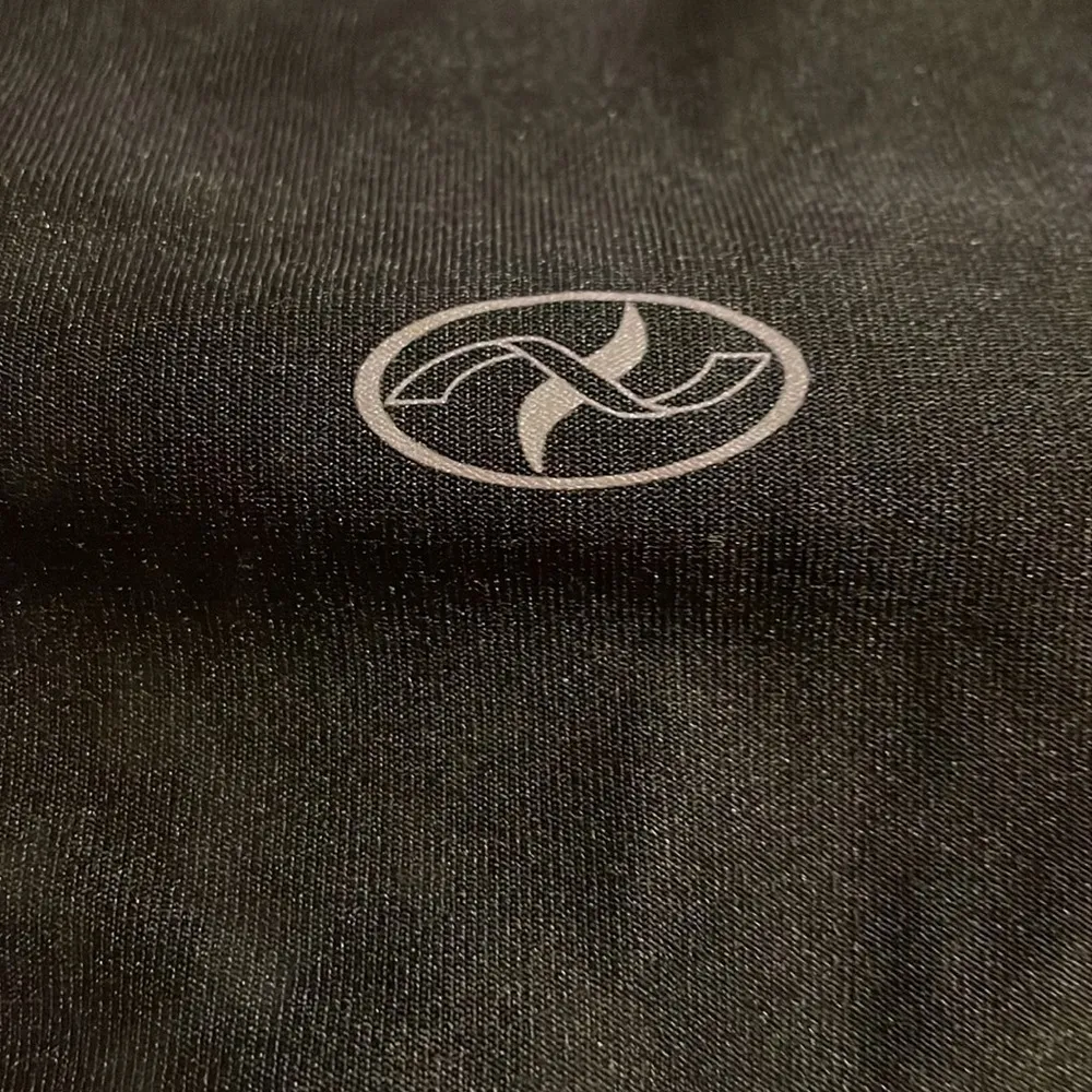 NYL Black Full Length Leggings Sz S - Image 2