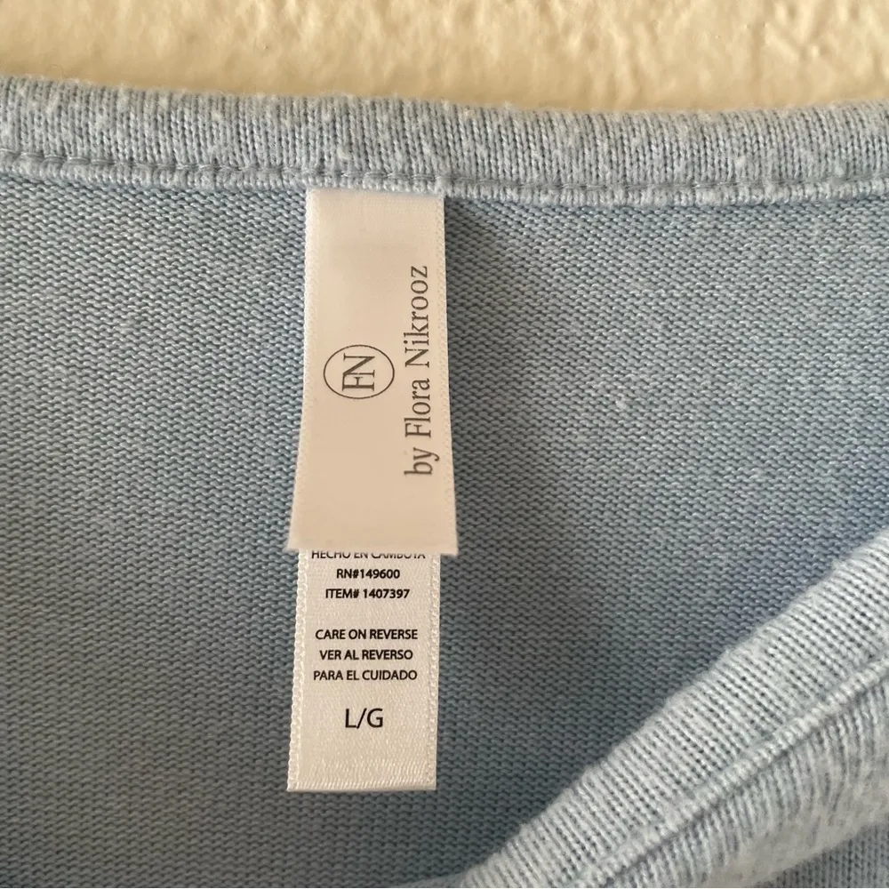 Flora Nikrooz Sweatshirt Pajama top Blue. - Image 5