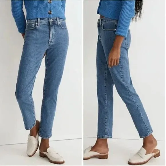 NEW Madewell The Mid-Rise Perfect Vintage Jeans Knowland‎ Wash, 31 - Image 2