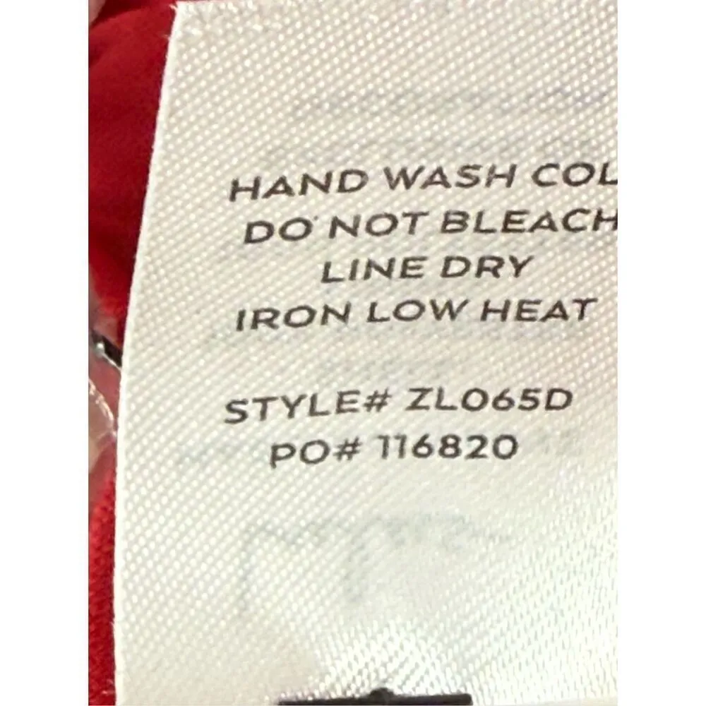 Lulu’s Maxi Red Satin Formal Dress Size Medium NWT - Image 11