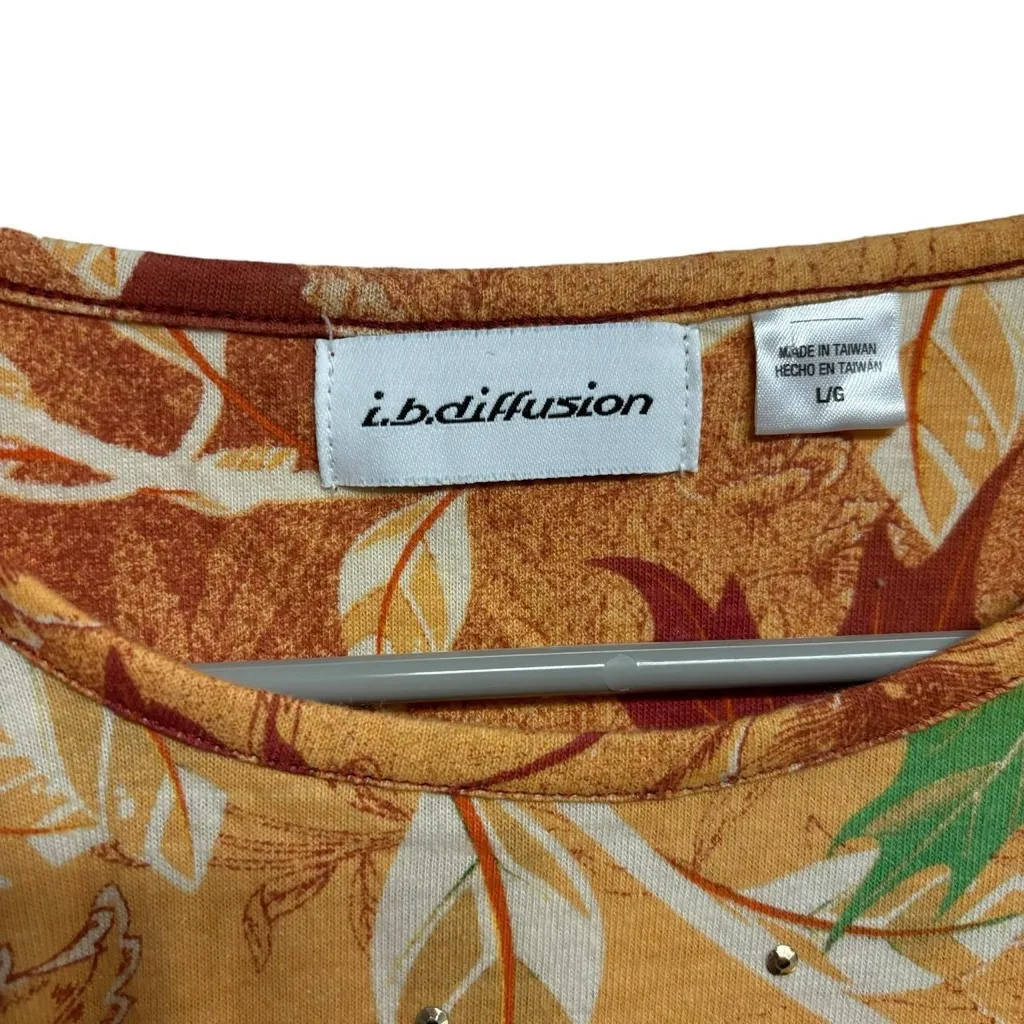 Y2K Fall Kitten Top Orange Size L - Image 6