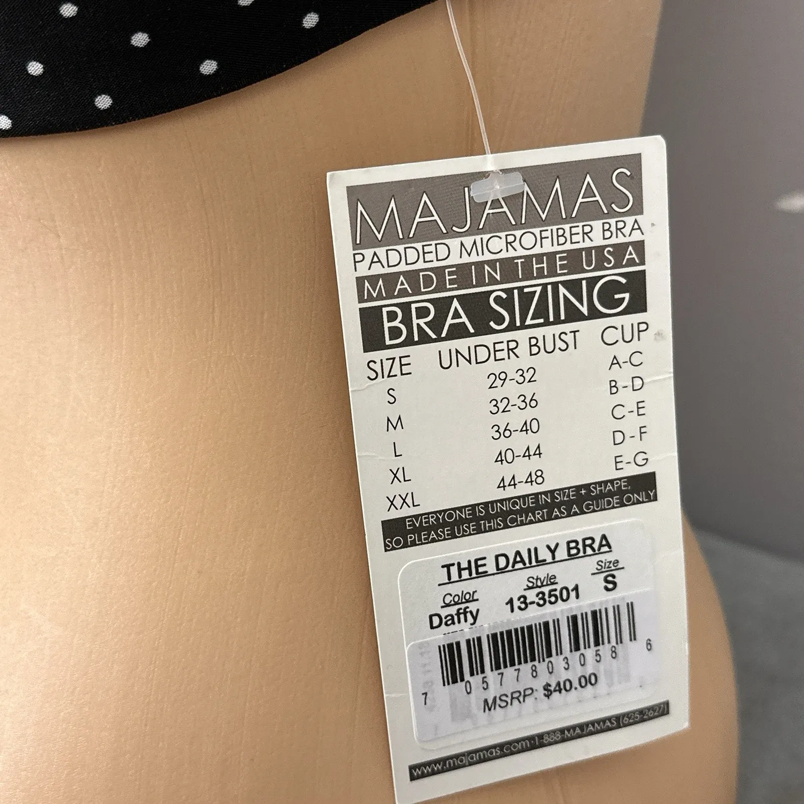 New Majamas The Daily Bra Small Daffy No Pads V - Image 7