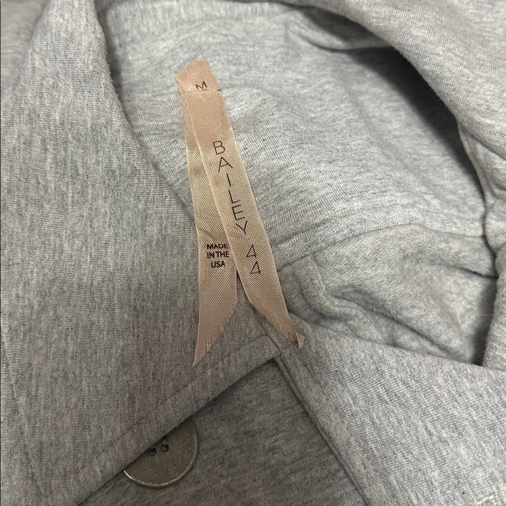 Bailey 44 Light Gray Double-Breasted Coat - Image 4